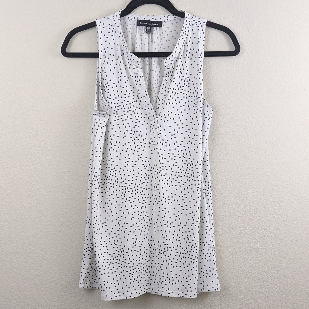 Polk-a-dot blouse